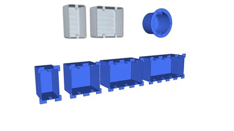 junction box sketchup|electrical junction boxes.